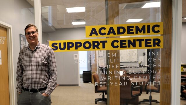 Director of Career Services Ben Drury