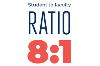 Student to Faculty Ratio 8:1