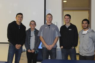 Clarke University students in the Business Club manage a portoflio of over $40,000