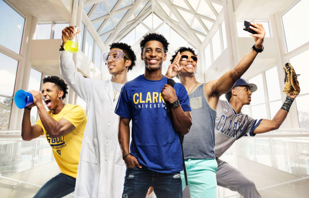 Clarke University student Ricky enhanced his college experience by participating in many Clarke University clubs and activities. - Full Size