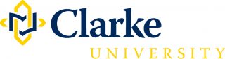 Clarke University Horizontal Full Color Logo