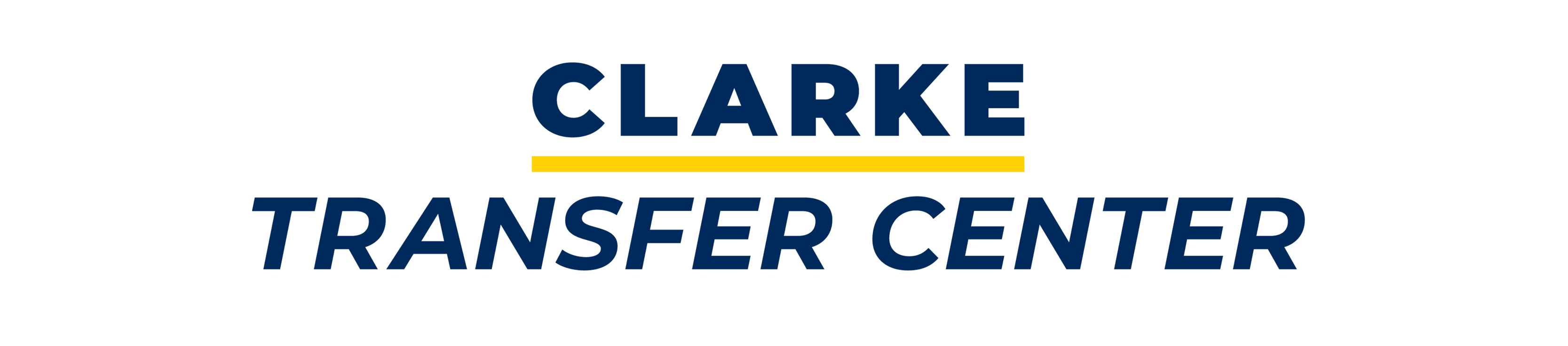 Clarke University Transfer Center logo