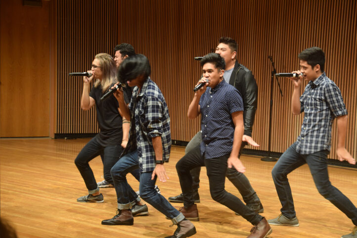 Filharmonic group performing at Clarke