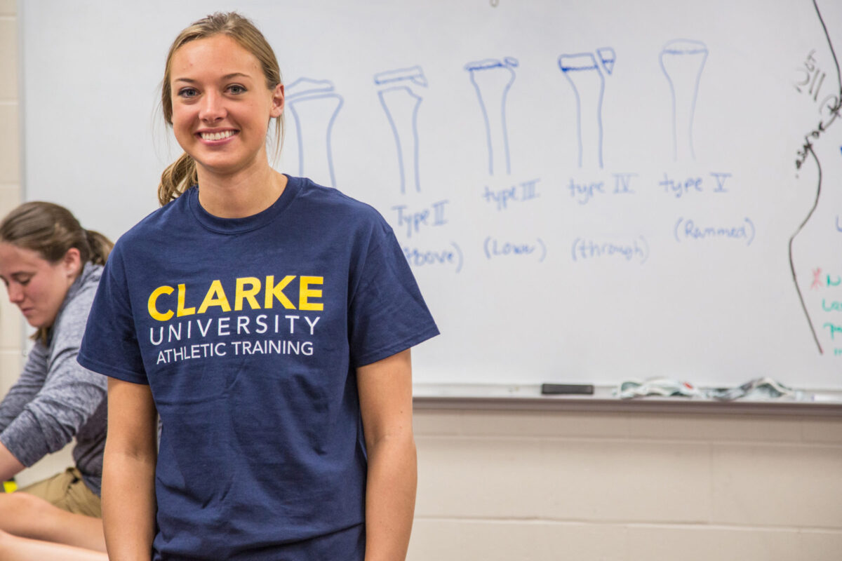 Students get to practice in clinicals to put their learning to the test. - Full Size