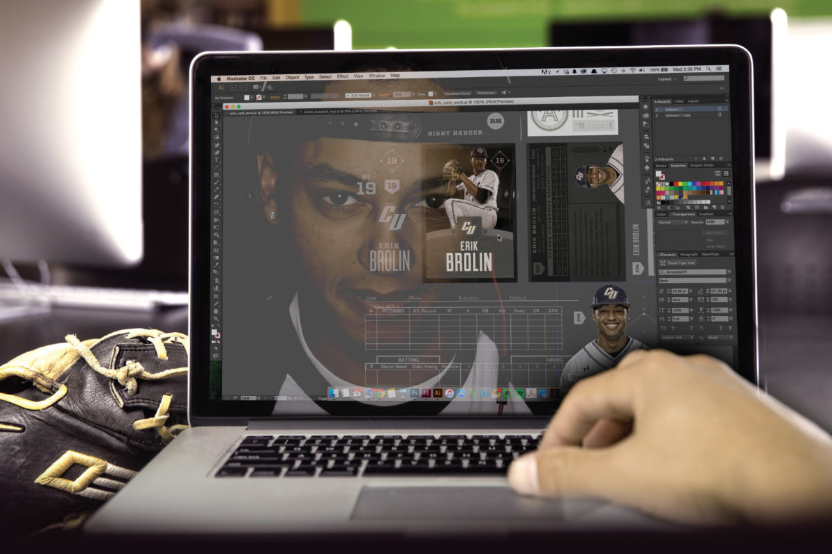 Clarke Graphic Design Program Student Erik Brolin's Art - Full Size