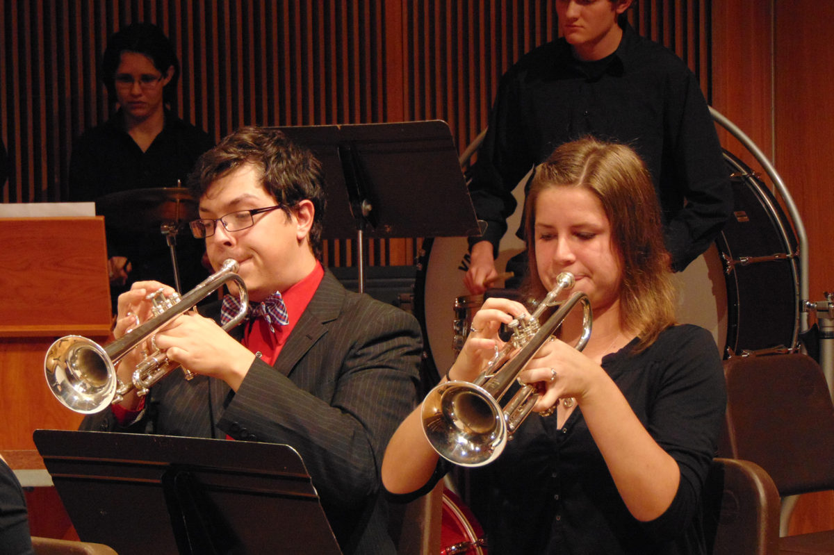 Band Music Majors performing - Full Size