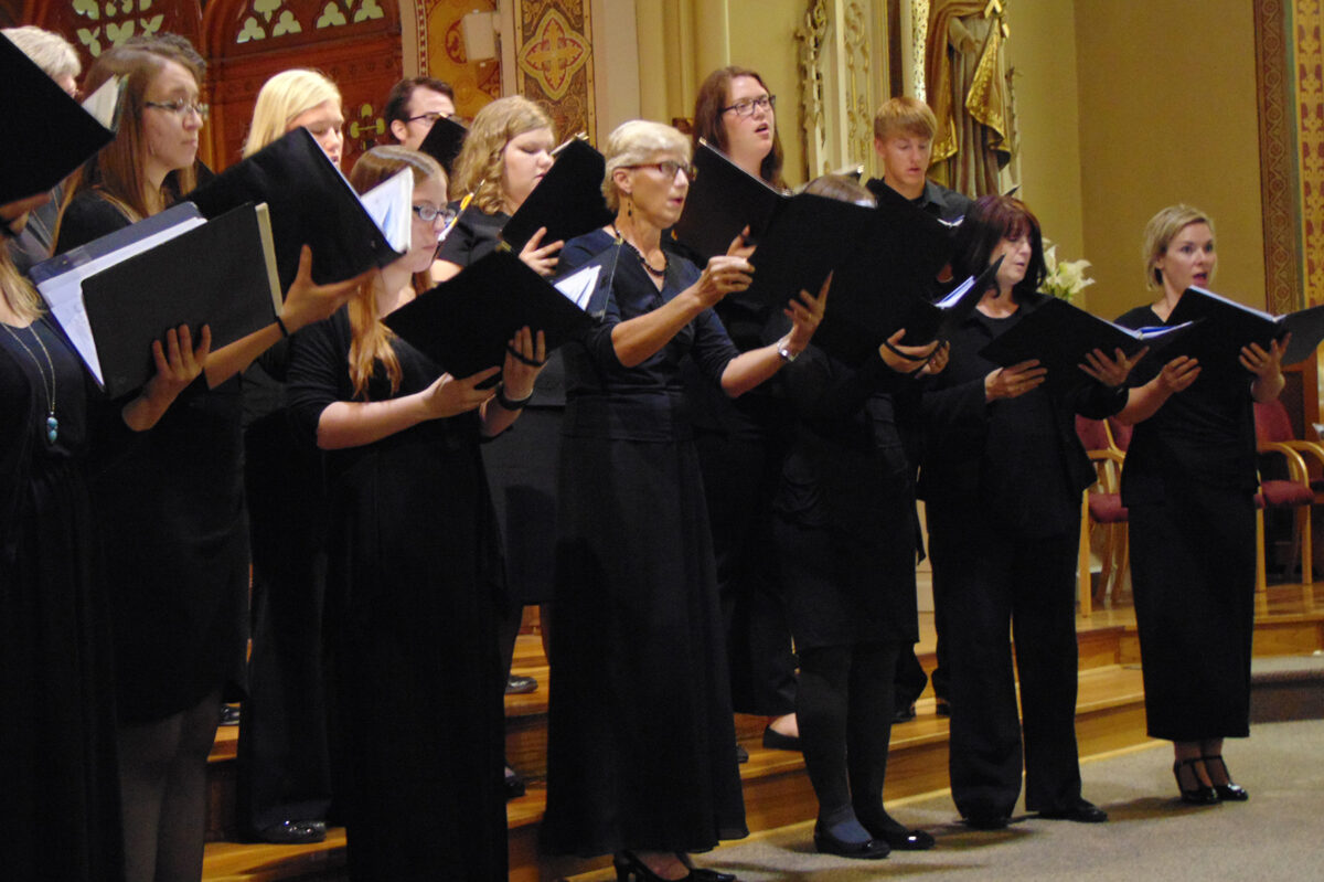 Clarke University Music School choir - Full Size