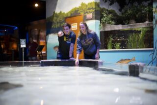 students at River Museum
