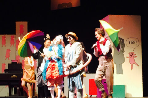 Drama production of Elephant and Piggy