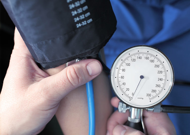 Blood pressure measuring - Clarke University - Clarke University
